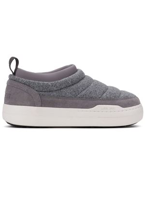 Park Soft Grey Felt Sneakers MOON BOOT | 80D2470080.H006